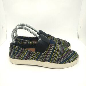 Toms Alpargata's Multicolor Slip On Shoes‎ Women's Size 6